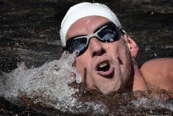 CANAL SWIM # 4 In Amsterdam