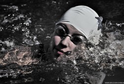 Canal swim in Amsterdam