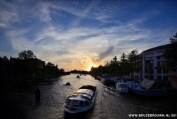 Amstel Blauwbrug in Amsterdam