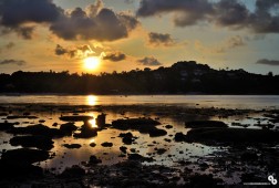 Reef sunset